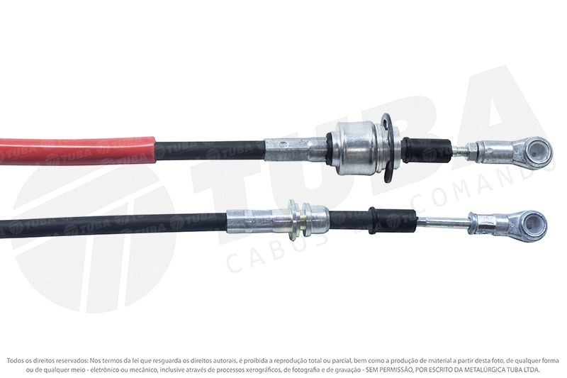 CABO CAMBIO FIAT UNO 2001/2005 FIRE - SELECAO 990MM