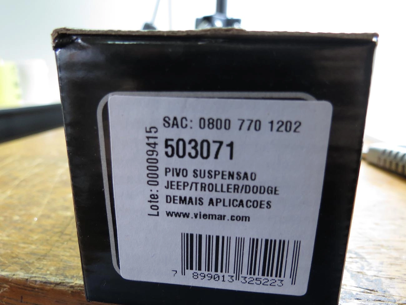 PIVÔ SUSPENSÃO INFERIOR TROLLER T4 99/00 - CHEROKEE 91/00 GRAND CHEROKEE 93/98 - WRANGLER 91/04