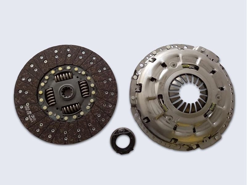 KIT DE EMBREAGEM - FORD F-4000 CUMMINS 10.98/ - F-250/350 3.9/4.2 98/ CUMMINS/MWM - 303MM 10 ESTRIAS
