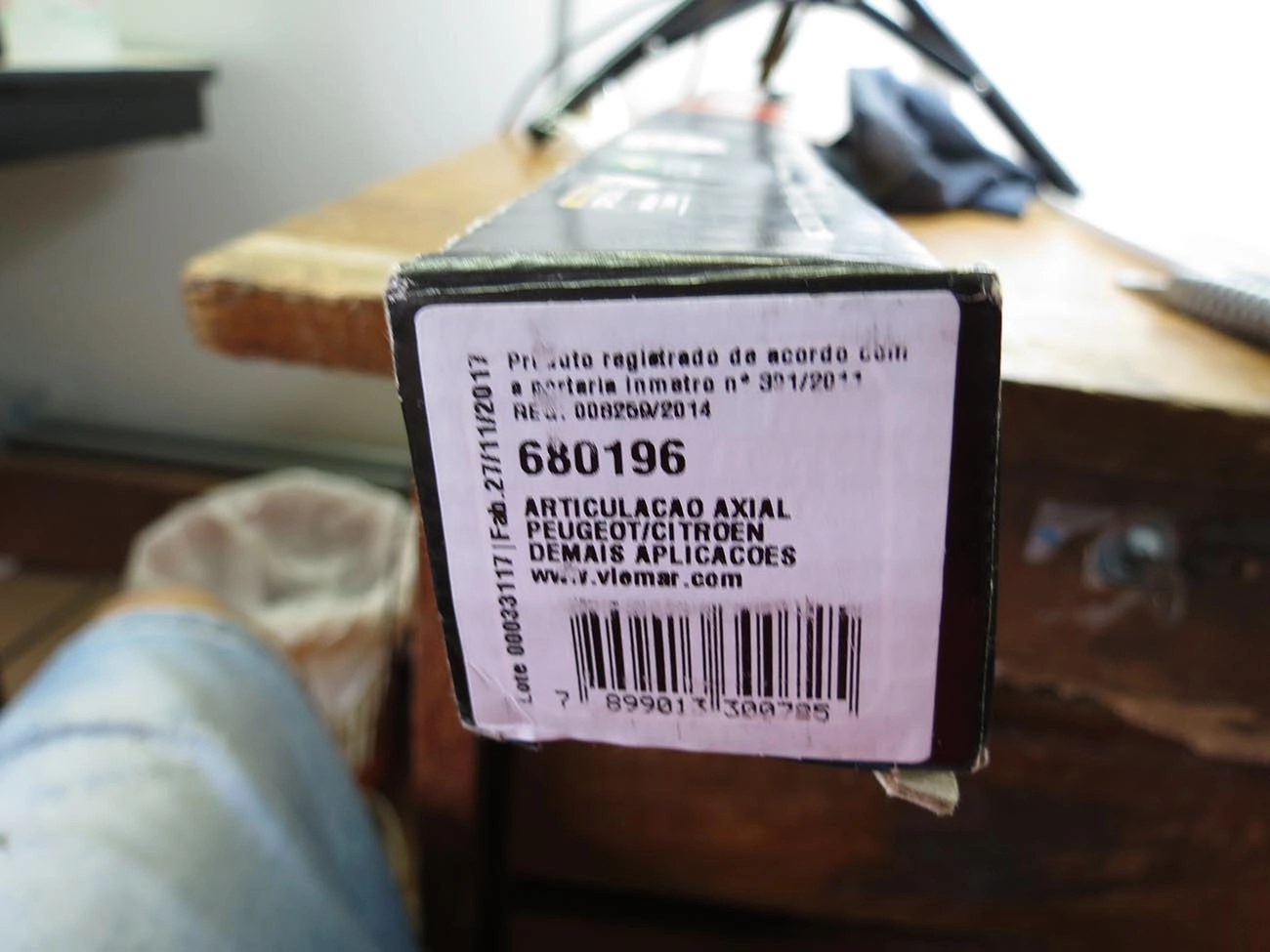 ARTICULAÇÃO/BARRA AXIAL DIREÇÃO HIDRÁULICA CITROEN C4 04/14 - PALLAS 07/12 - PEUGEOT 307 01/11
