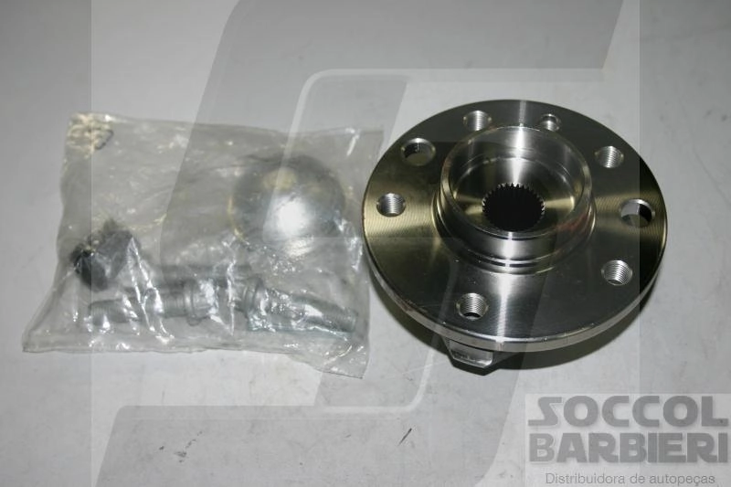 CUBO DIANTEIRO COM ROLAMENTO SEM ABS GM ASTRA/ZAFIRA 99/ - 2.0 8/16V - VECTRA 06/ - 5 FUROS