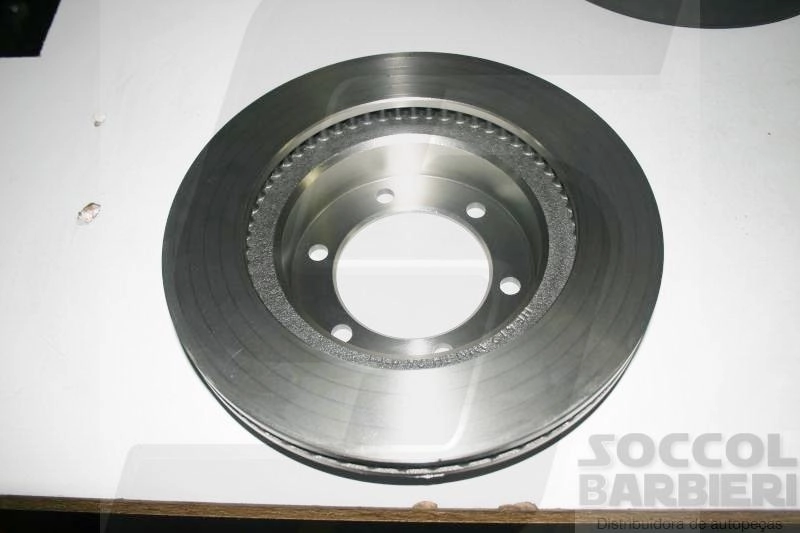DISCO DE FREIO DIANTEIRO TOYOTA HILUX SW4 2.5/2.8/3.0 TURBO 2005/ - VENTILADO 318,50MM 6 FUROS