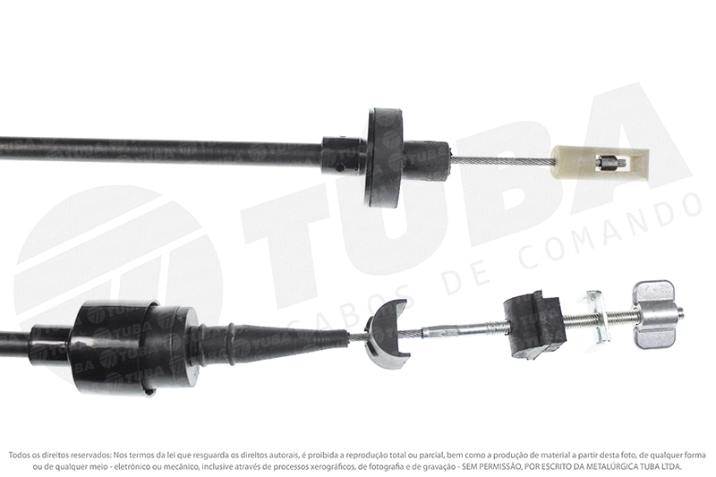 CABO EMBREAGEM VW GOL/SAVEIRO/PARATI - AP 1.6/1.8/2.0 97/ 980