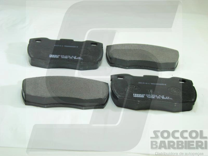 PASTILHA FREIO RODA DIANTEIRA LAND ROVER DEFENDER 1990/2011