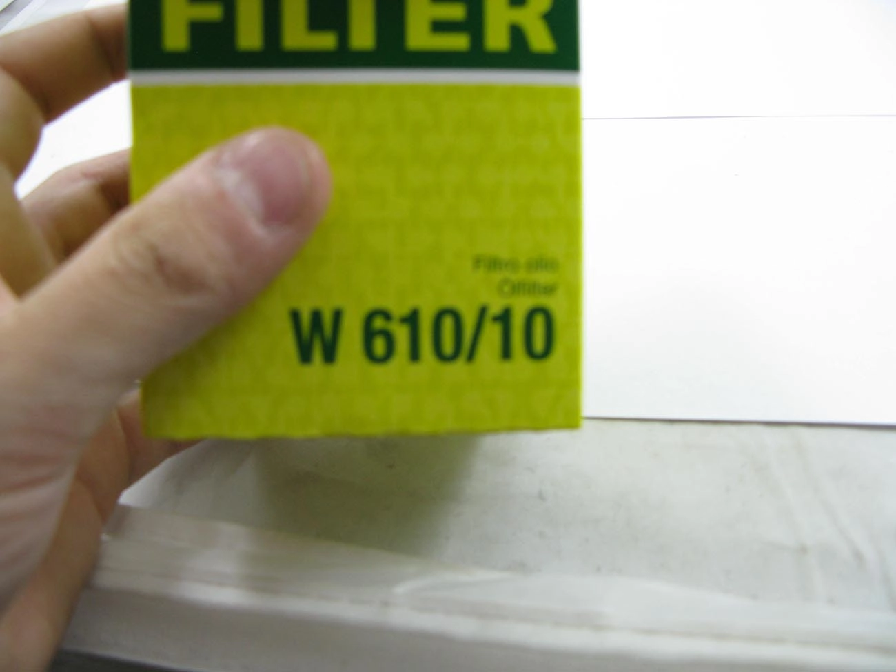 FILTRO OLEO HONDA CIVIC/FIT/CITY/ACCORD TODOS - P/LINHA HONDA NÃO USAR MAIS W610/W6MULTI20