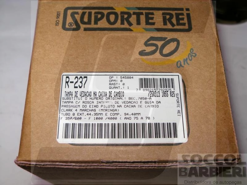 LUVA EIXO PILOTO FORD F-350/600 CLARK 4 MARCHAS - F-1000/4000 75/78 - C/ROSCA INTERNA