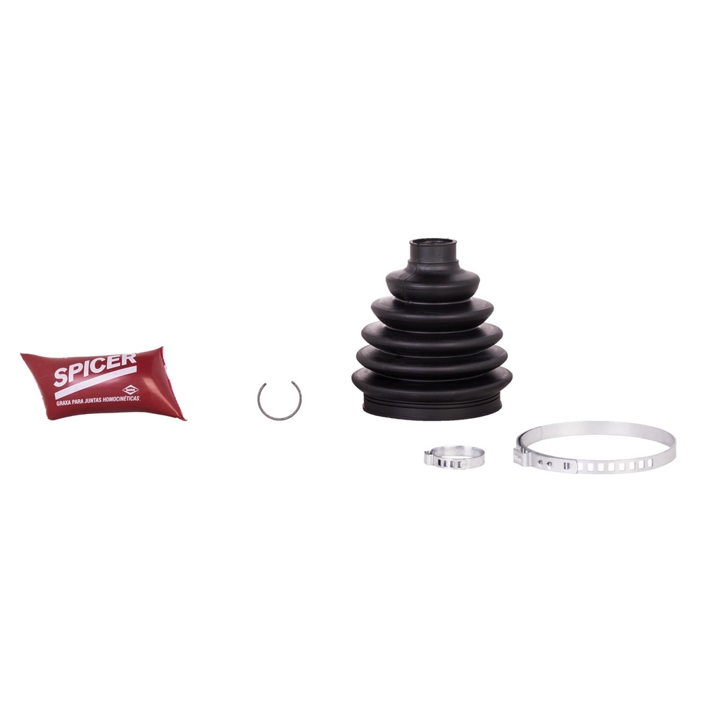 KIT REPARO COIFA HOMOCINÉTICA LADO RODA SEM ABS MANUAL VW FOX/NOVO GOL/SAVEIRO/VOYAGE 1.6 08/13 24X85X100MM