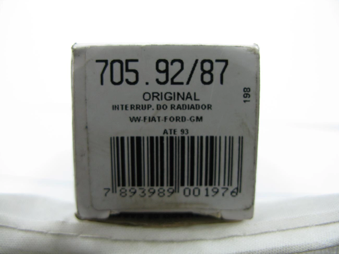 INTERRUPTOR TÉRMICO RADIADOR ORIGINAL PARA ACIONAMENTO VENTILADOR FIAT/FORD/GM/VW ÁLCOOL GASOLINA