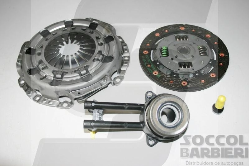 KIT DE EMBREAGEM FORD FIESTA/KA 1.0/1.3/1.4 96/ TODOS - NOVO FIESTA 1.0 ASPIRADO - 180MM
