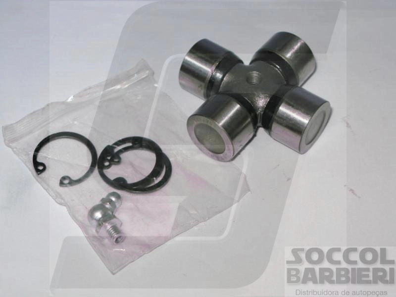 CRUZETA CARDAN 23,80X61,20MM CHAVETAS EXTERNA QUATRO CASTANHAS AGRÍCOLA PULVERIZADORES JACTO/HATSUTA EXTERNAS