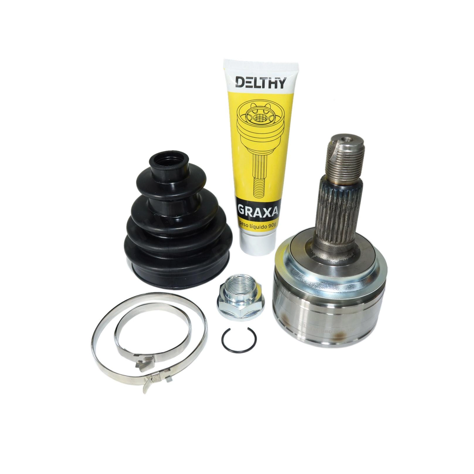 HOMOCINÉTICA RODA HONDA NEW CIVIC 06/16 - 22/26 ESTRIAS TRAVA CENTRAL