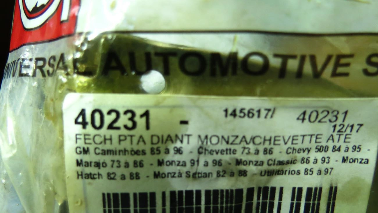 FECHADURA PORTA GM CHEVETTE /87 - ESQUERDA