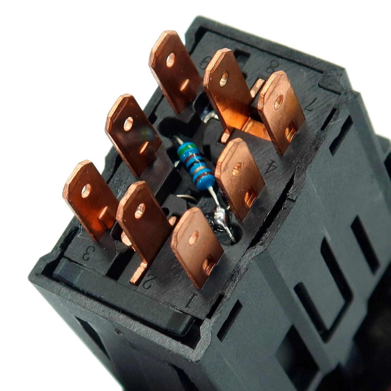 BOTAO/INTERRUPTOR DE PISCA ALERTA GM CORSA 2002/2012 - MONTANA 2004/2010 - COM LÂMPADA