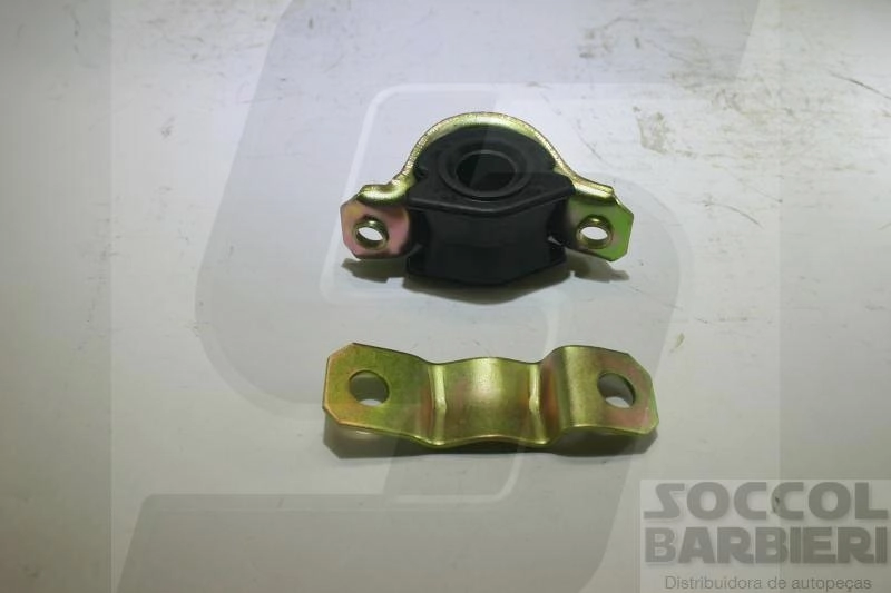 KIT BUCHA BARRA ESTABILIZADORA SUSPENSÃO DIANTEIRA FURO 21 MM PARA UM LADO ESTABILIZADOR DIANTEIRO FIAT TEMPRA 1992/1999 21MM