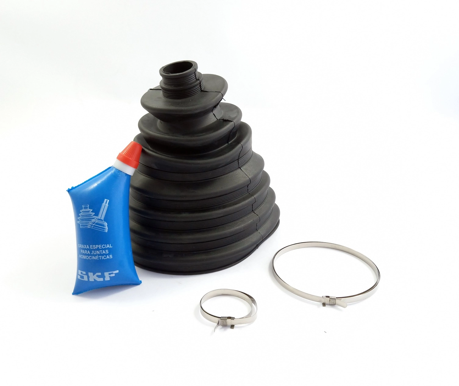 KIT REPARO HOMOCINÉTICA COIFA UNIKA UTILITÁRIOS - EIXO 22MM A 43MM - DIÂMETRO EXTERNO 75MM A 145MM