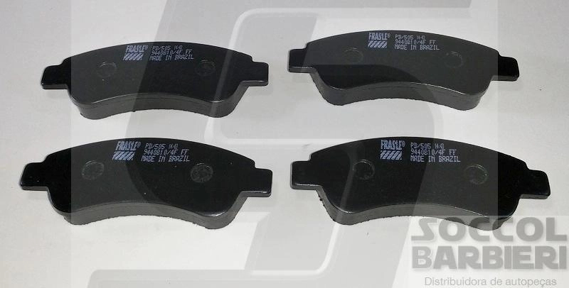 PASTILHA FREIO RODA DIANTEIRA PEUGEOT 307 BOSCH 208 1.6 2013/ CITROEN C3 13/ XSARA 16V 2000/