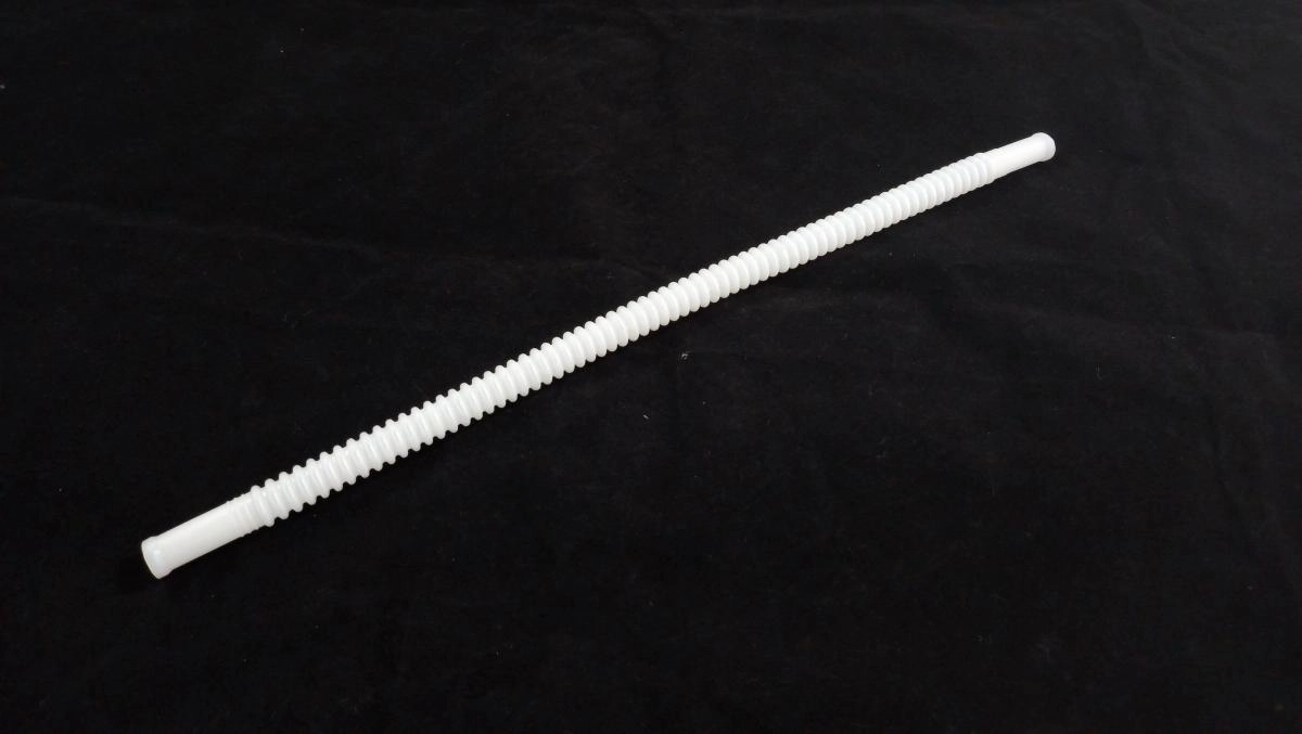 TUBO CORRUGADO BOMBA DE COMBUSTÍVEL - 330MM - BOCAL 7,5X7,5MM