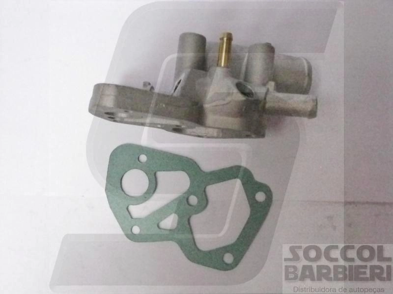 VALVULA TERMOSTATICA COM CARCAÇA COM AR QUENTE FIAT PALIO/SIENA/STRADA 1.0/1.5 - MOTOR FIASA