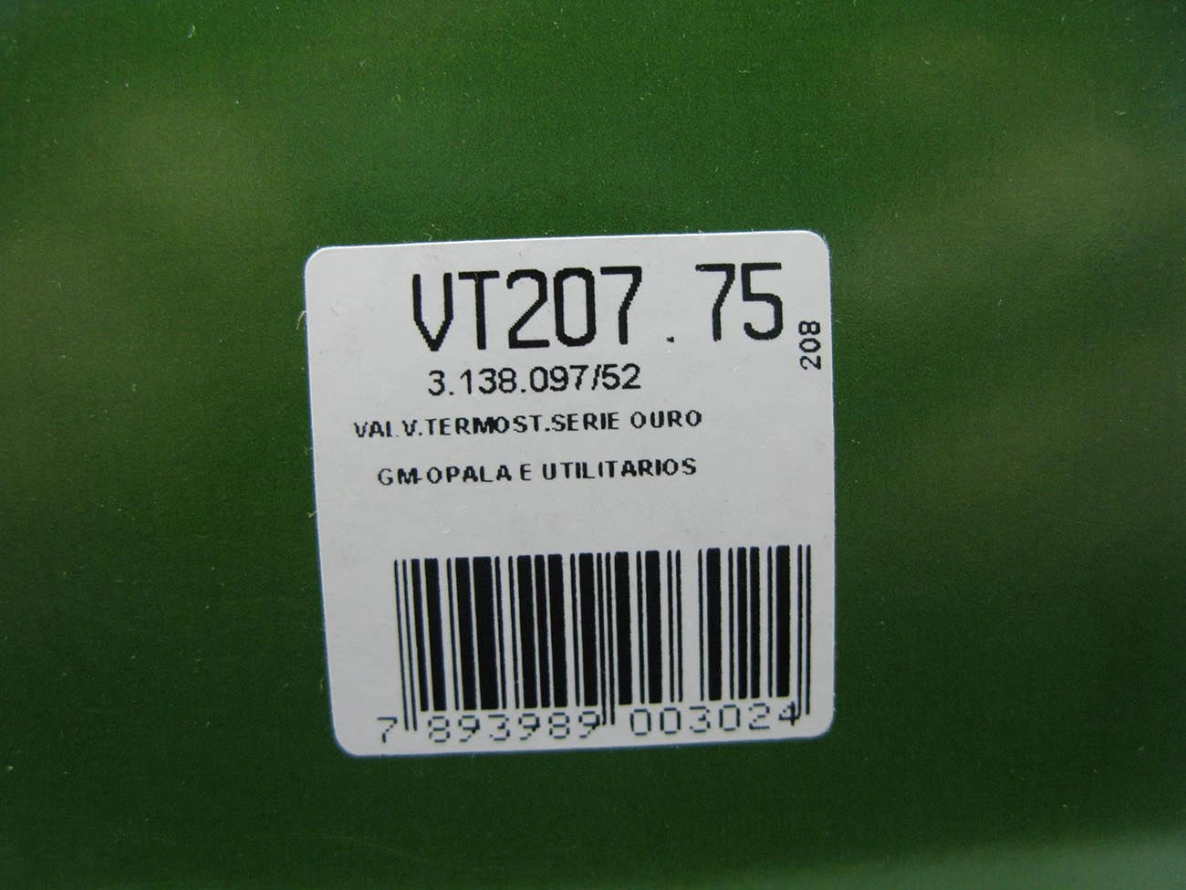VALVULA TERMOSTATICA GM OPALA/CARAVAN - GASOLINA SERIE OURO