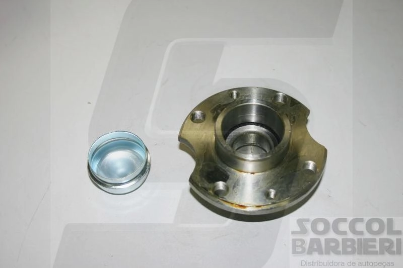CUBO TRASEIRO COM ROLAMENTO COM RECORTE FIAT 147 TODOS /81 - 4 FUROS