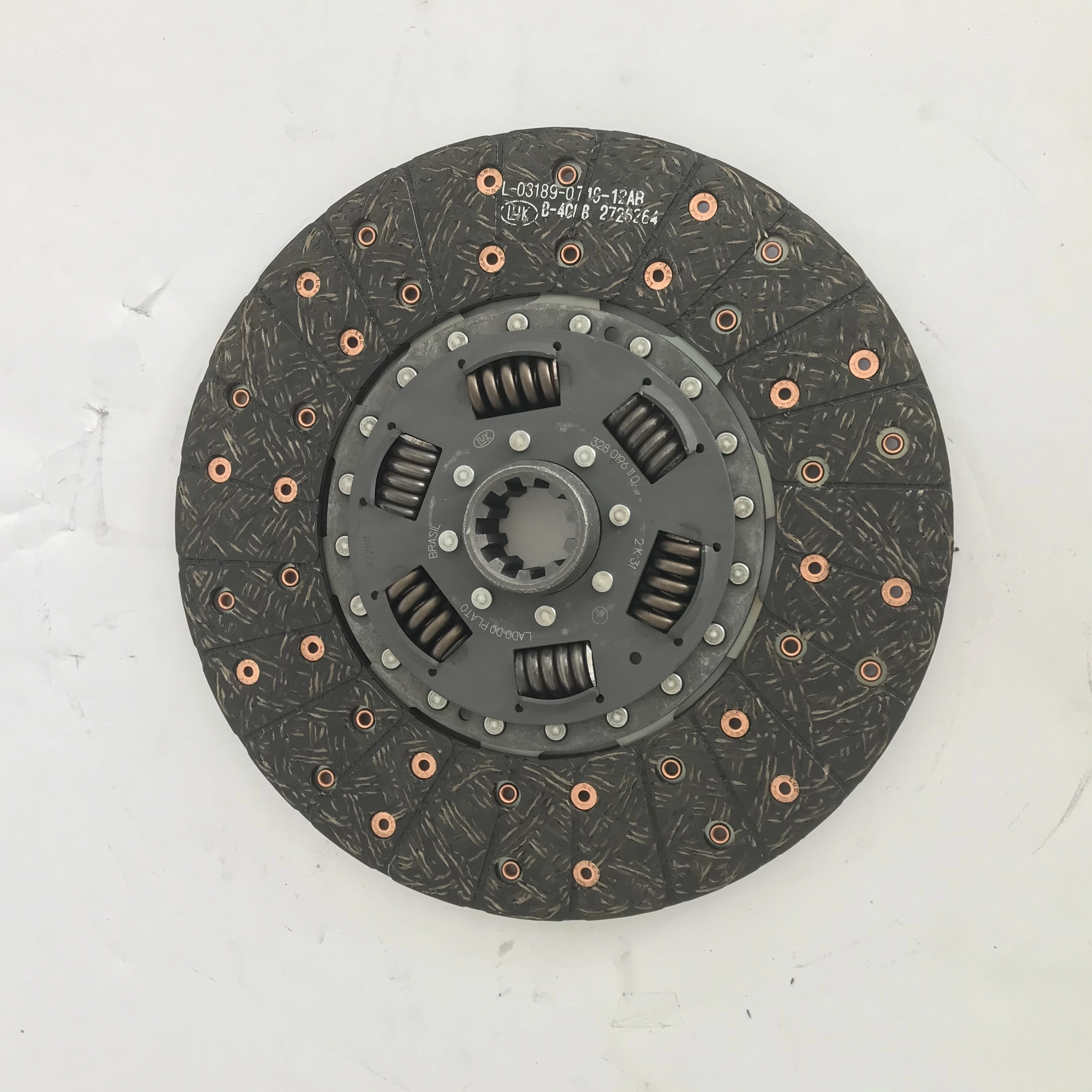 DISCO EMBREAGEM 280MM 10 ESTRIAS FORD F-1000/4000/350/400 MWM /03.92 F-2000