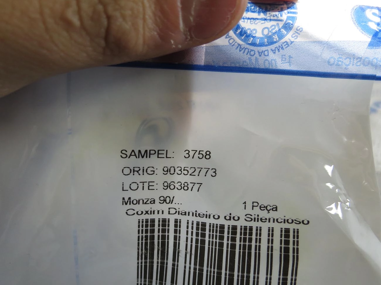 COXIM ESCAPAMENTO GM VECTRA /96 - OMEGA - CORSA PICK-UP - CENTRAL