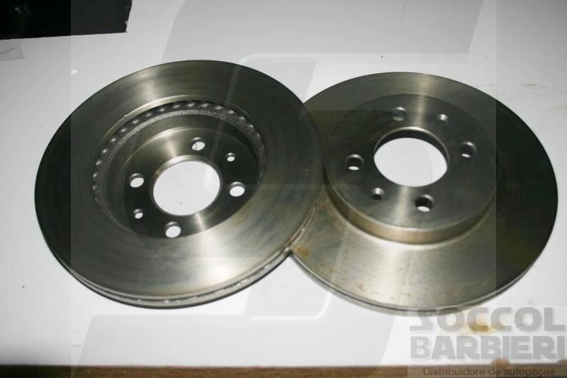 DISCO DE FREIO DIANTEIRO HONDA CIVIC 1.5 - 1.7 91/06 - CITY 09/14 - FIT 1 08/14 - VENTILADO 262MM