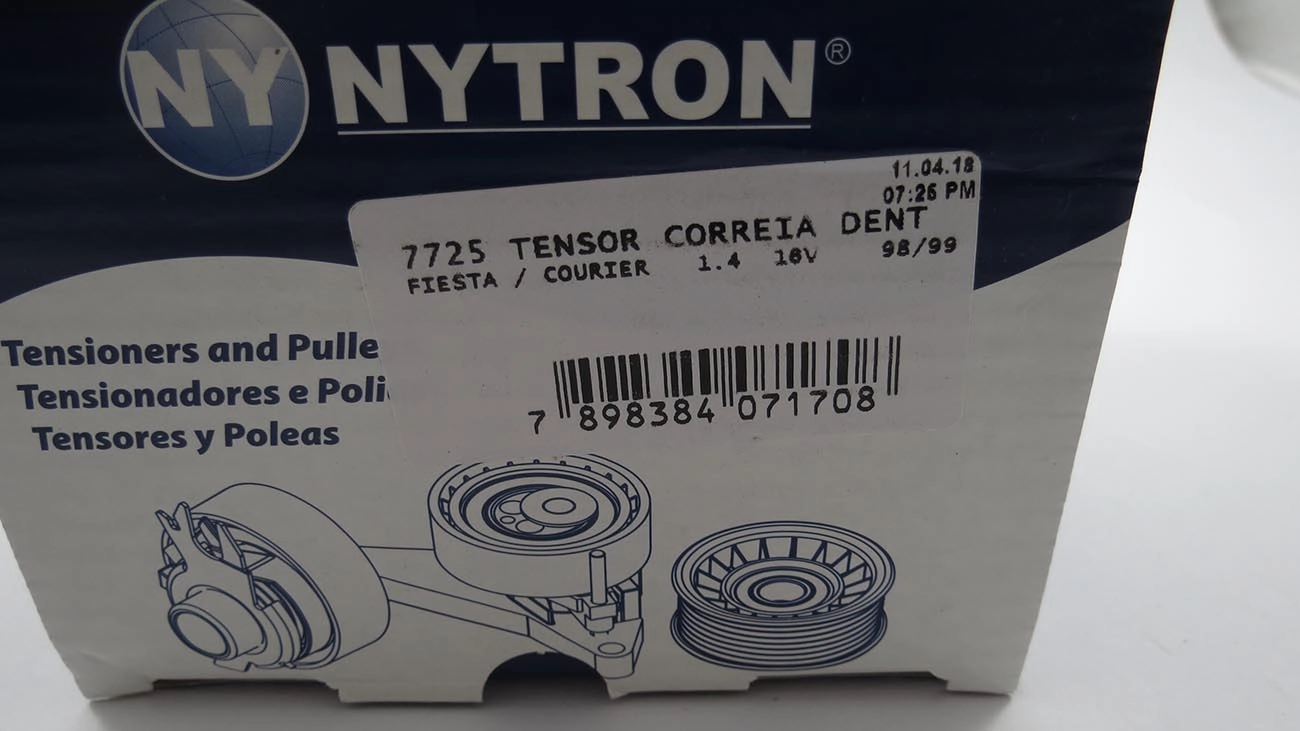 TENSOR CORREIA COMANDO FORD FIESTA/COURIER 1.4 16V 98/99 - COM SUPORTE
