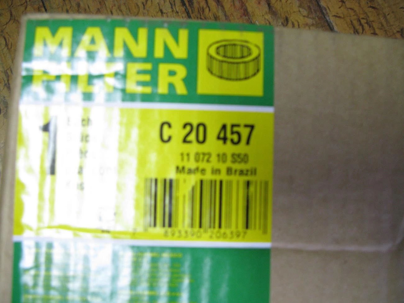 FILTRO AR MB 715/915/1215/1218