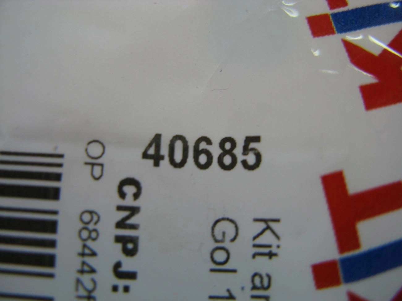 KIT AMORTECEDOR VW GOL/VOYAGE - TRASEIRO C/CALCO MOLA