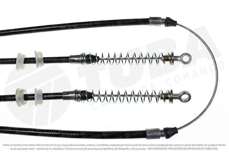 CABO FREIO FIAT UNO/FURGONETA 1.0/1.3 8V 2004/ - FIRE 2830MM