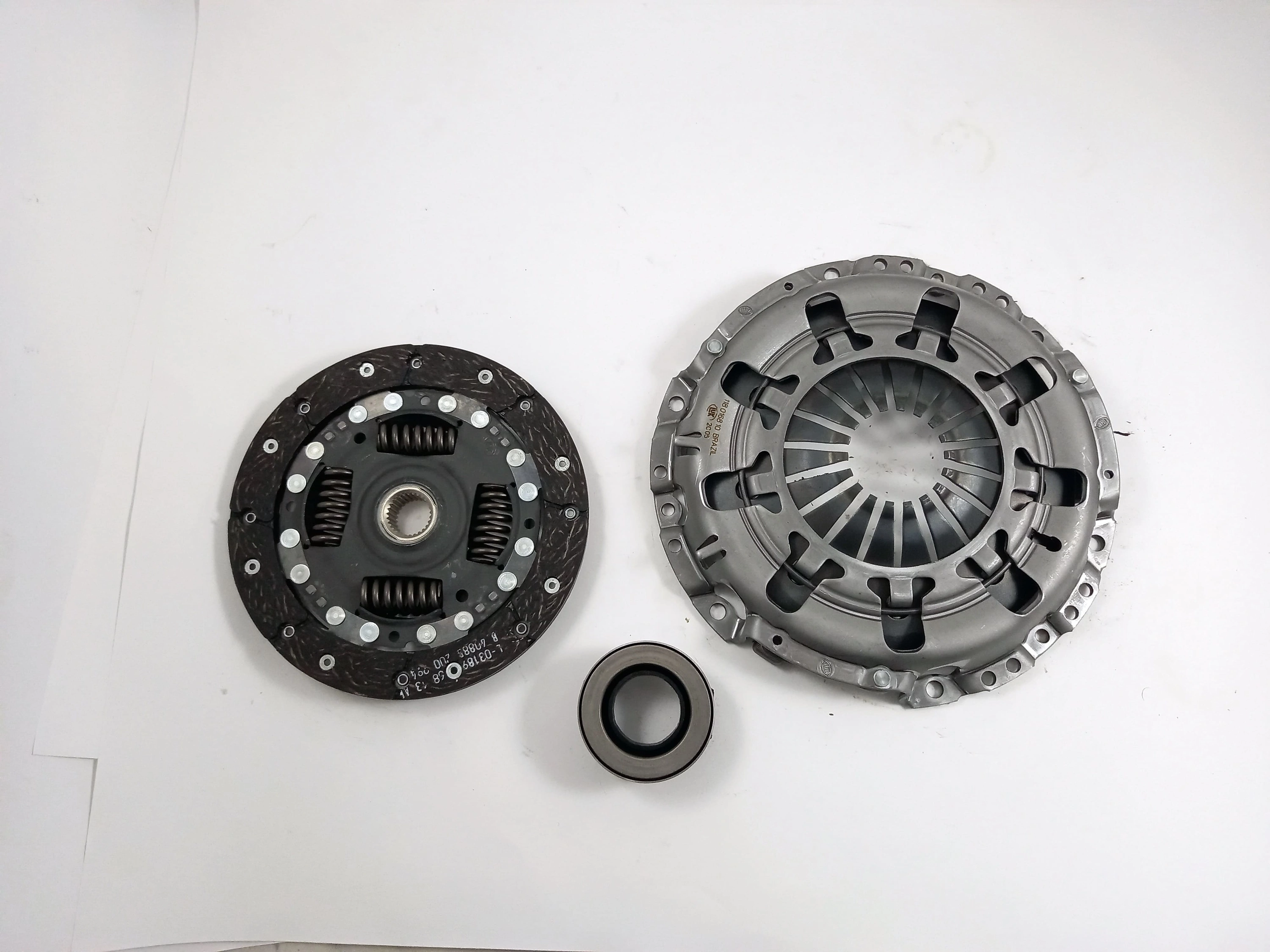 KIT DE EMBREAGEM VW GOL/PARATI 1.0 MI 8V 97/2014 GII/III/IV - 1.0 SPECIAL GER. II /2005 - 180MM