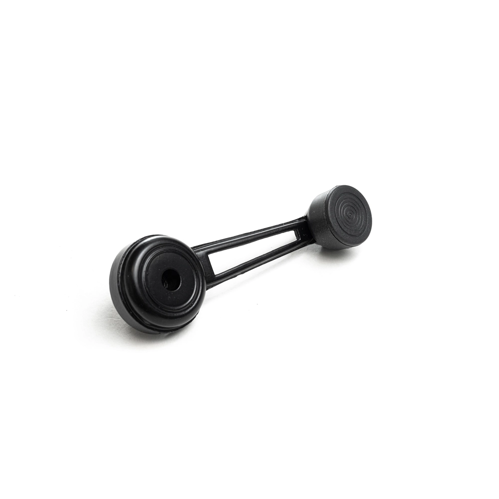 MANIVELA VIDRO FORD CORCEL/BELINA/DEL REY/PAMPA/F-100/1000/4000 - PRETA METAL