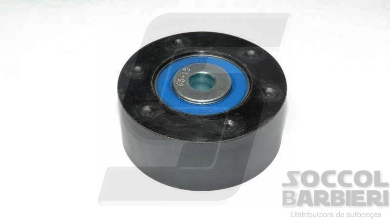 POLIA TENSOR CORREIA ALTERNADOR/TENSIONADOR AUXILIAR ACESSÓRIOS MOTOR 10,30X65X26,60MM PEUGEOT 206/207/307/ PARTNER 1.6 16V C/ACD MAREA 2.0 TURBO
