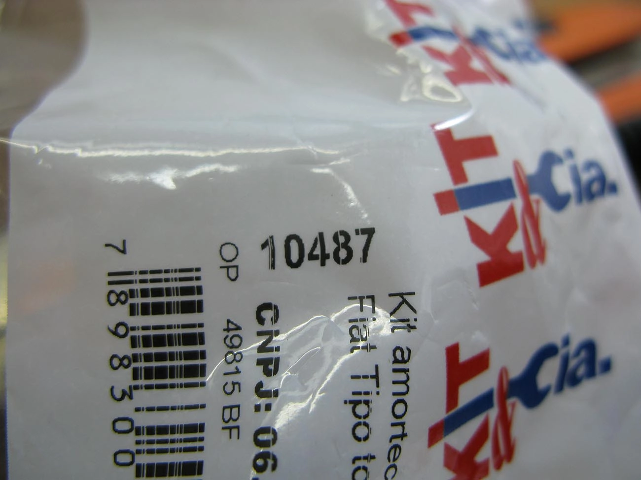 KIT AMORTECEDOR TRASEIRO FIAT TIPO 1994/1997