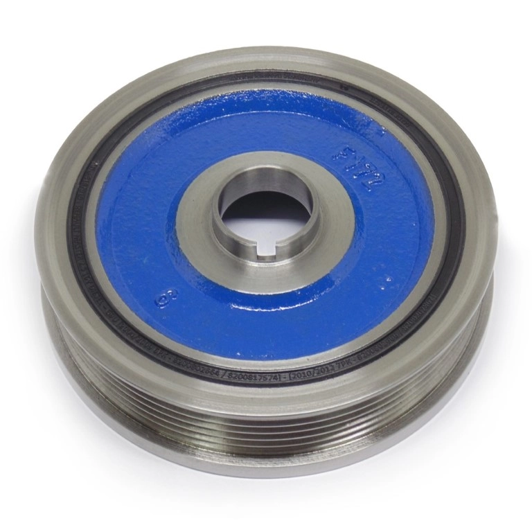 POLIA DO VIRABREQUIM - RENAULT MASTER 2.5 16V DIESEL 2004/2009 - MOTOR G9U