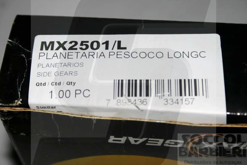 ENGRENAGEM PLANETÁRIA DIFERENCIAL PLANETARIA VW 14.140/14.150/14.200 BRASEIXOS 230 PLAN. LONGO