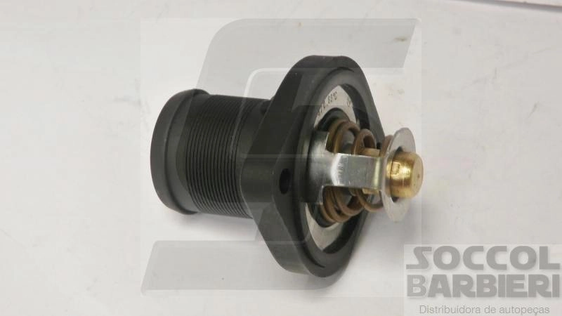 VÁLVULA TERMOSTÁTICA COM FLANGE PLÁSTICO VALVULA TERMOSTATICA PLASTICO RETO PEUGEOT 206 1.4/1.6 8/16V 99/
