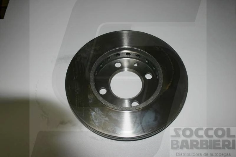 DISCO FREIO DIANTEIRO VENTILADO 239MM 4 FUROS VW NOVO GOL/VOYAGE 1.0 2008/ ARO 13