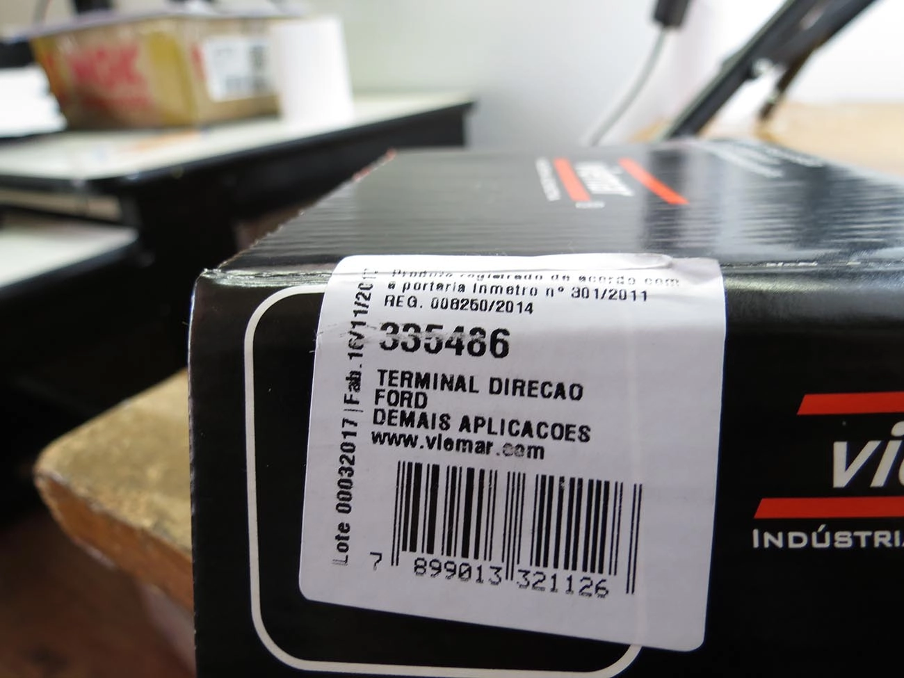TERMINAL DIREÇÃO DIREITO FORD FOCUS 09/13 - VOLVO C30 07/12 - S40 04/12 - V50 04/12
