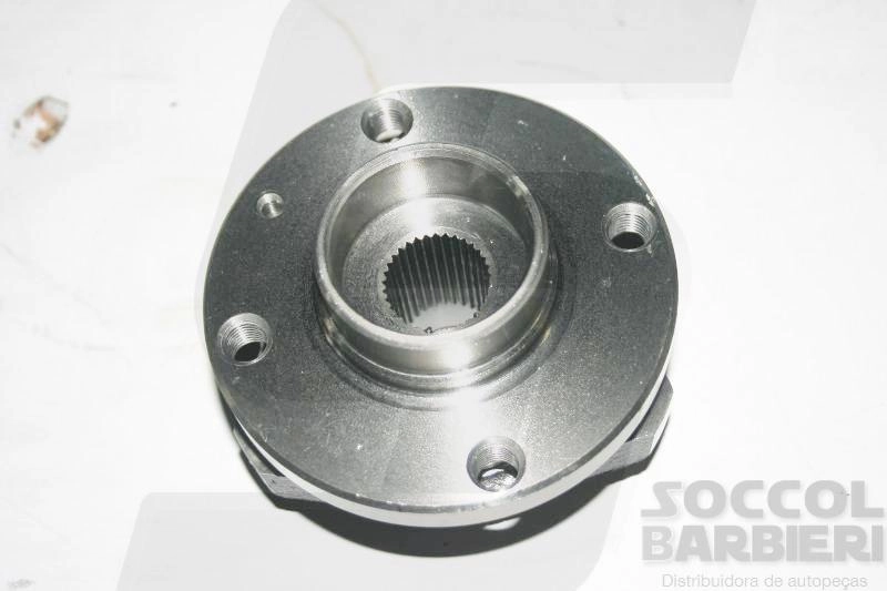 CUBO RODA DIANTEIRO COM ROLAMENTO SEM ABS 4 FUROS 33 ESTRIAS GM ASTRA/ZAFIRA 1.8/2.0 8V 99/