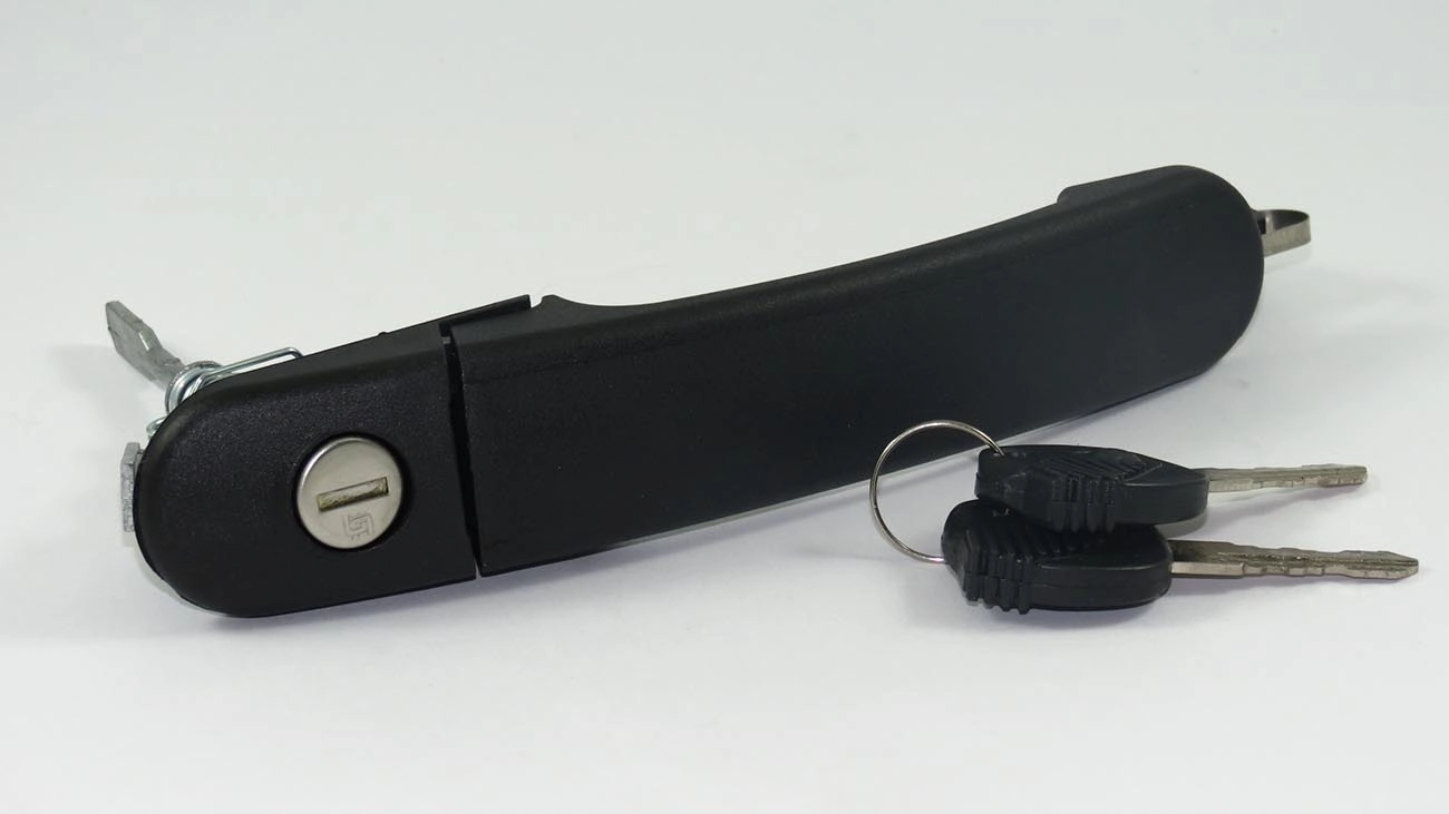MACANETA EXTERNA VW GOL/PARATI 99/ GIII 4 PORTAS - MECANICA C/CHAVE PERFIL MAXION