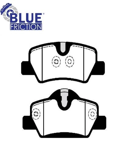 PASTILHA DE FREIO TRASEIRA MINI COOPER CABRIOLET 14/ - S 13/ - ESPORTIVO 13/ - ONE 14/17