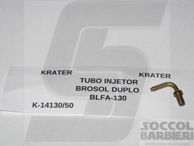 TUBO INJETOR 50 - VW GOL/ESCORT/MONZA - CARBURADOR BROSOL SOLEX 30/34 BLFA DUPLO