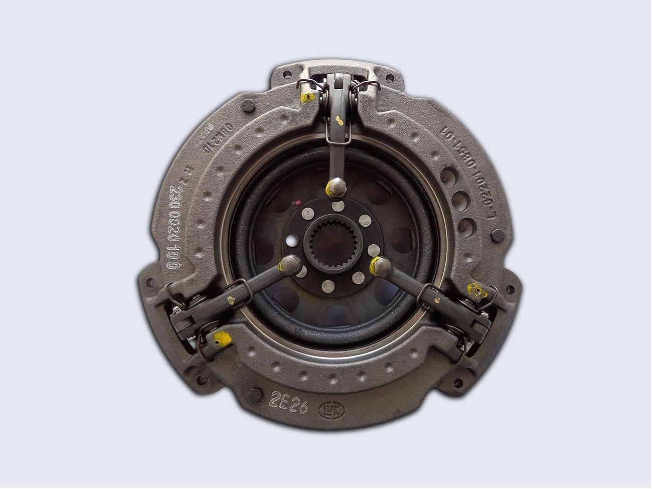 PLATÔ DUPLO EMBREAGEM 305MM COM DISCO INTERNO AGCO MF TRATOR 55X/65X/235/250/265/275/285/290/5275/5285/5290