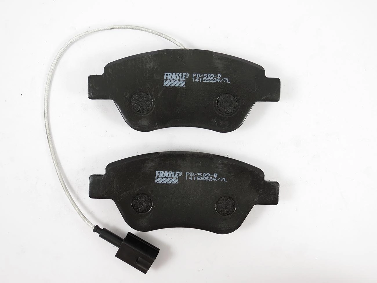 PASTILHA FREIO RODA DIANTEIRA COM ALARME FIAT STILO 1.4 16V 1.8 8V 02/ 500 09/