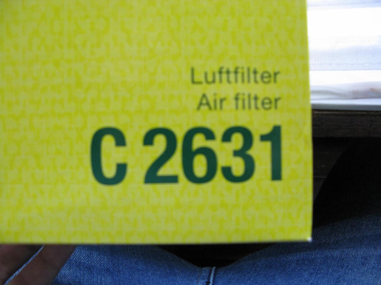 FILTRO AR HYUNDAI TUCSON 2.0/2.7 TODOS - SPORTAGE 2.0/2.7 2005/