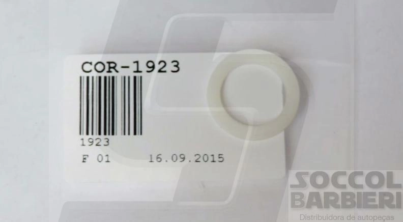 ANEL DE VEDACAO DO BUJAO DO CARTER - FORD/VW TODOS - MOTOR AE/CHT - NYLON