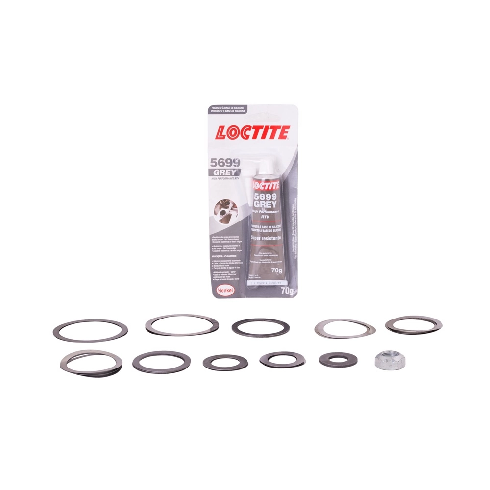 KIT CALÇOS AJUSTE PINHÃO DIFERENCIAL EIXO DANA 44 FORD F-100/F-1000 GM A/C/D-20