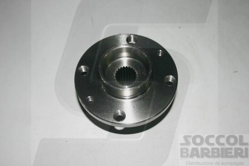 CUBO RODA DIANTEIRO SEM ROLAMENTO 4 FUROS 22 ESTRIAS FIAT PALIO/WEEKEND/SIENA/IDEA